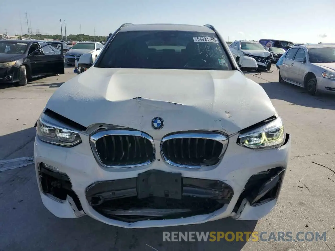 5 Photograph of a damaged car 5UXTR7C5XKLF23998 BMW X3 2019