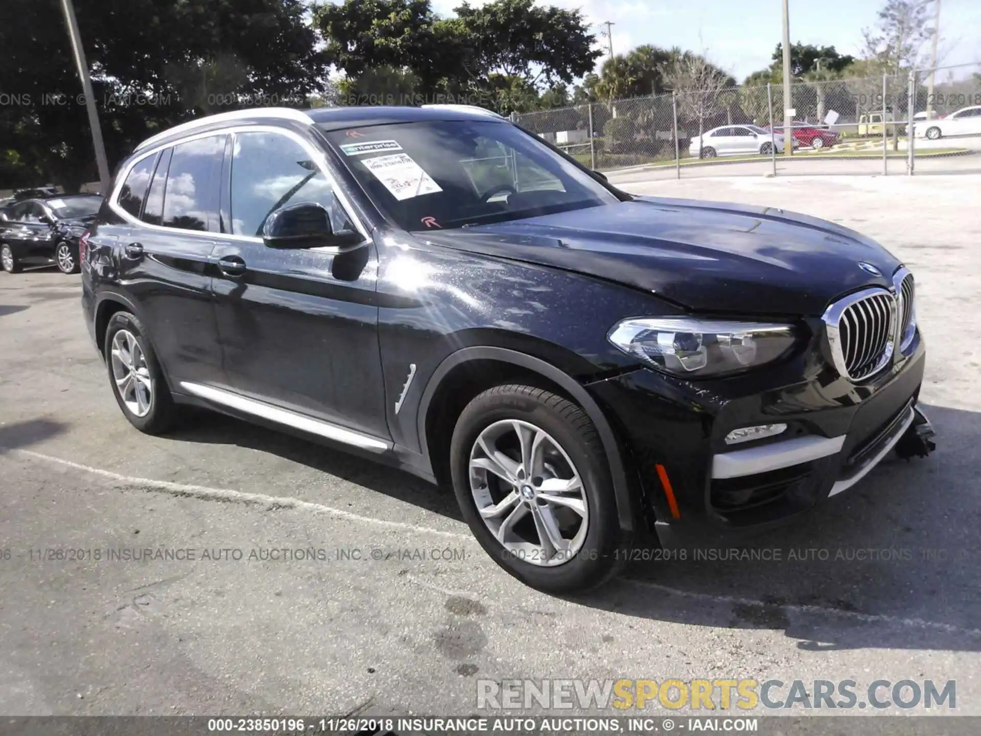 1 Photograph of a damaged car 5UXTR7C5XKLF26853 Bmw X3 2019