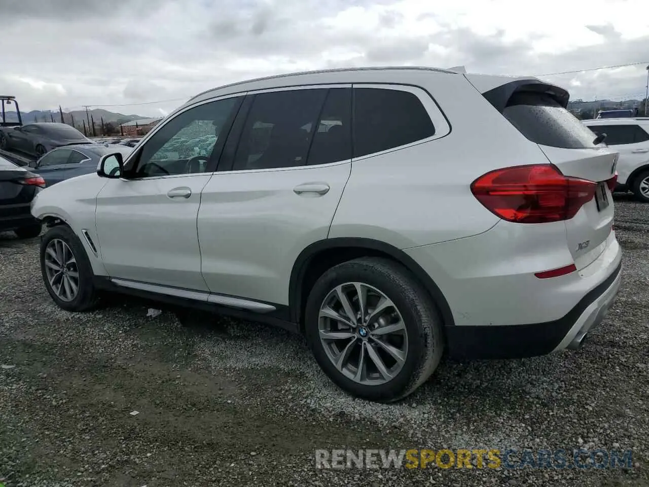 2 Photograph of a damaged car 5UXTR7C5XKLF28330 BMW X3 2019