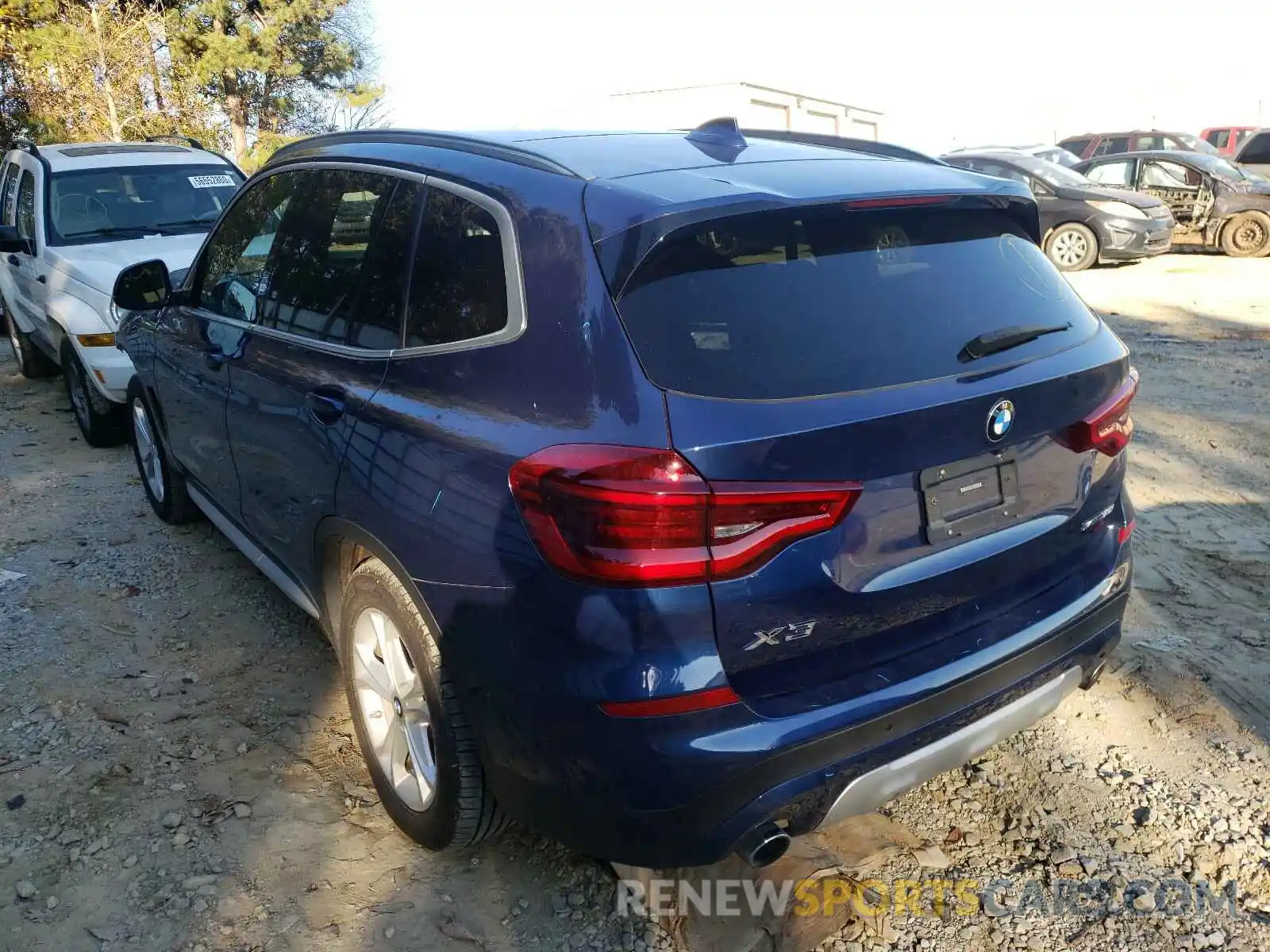 3 Photograph of a damaged car 5UXTR7C5XKLF32104 BMW X3 2019