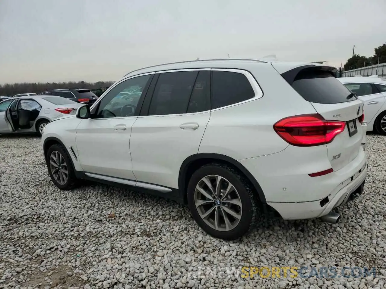 2 Photograph of a damaged car 5UXTR7C5XKLR52636 BMW X3 2019