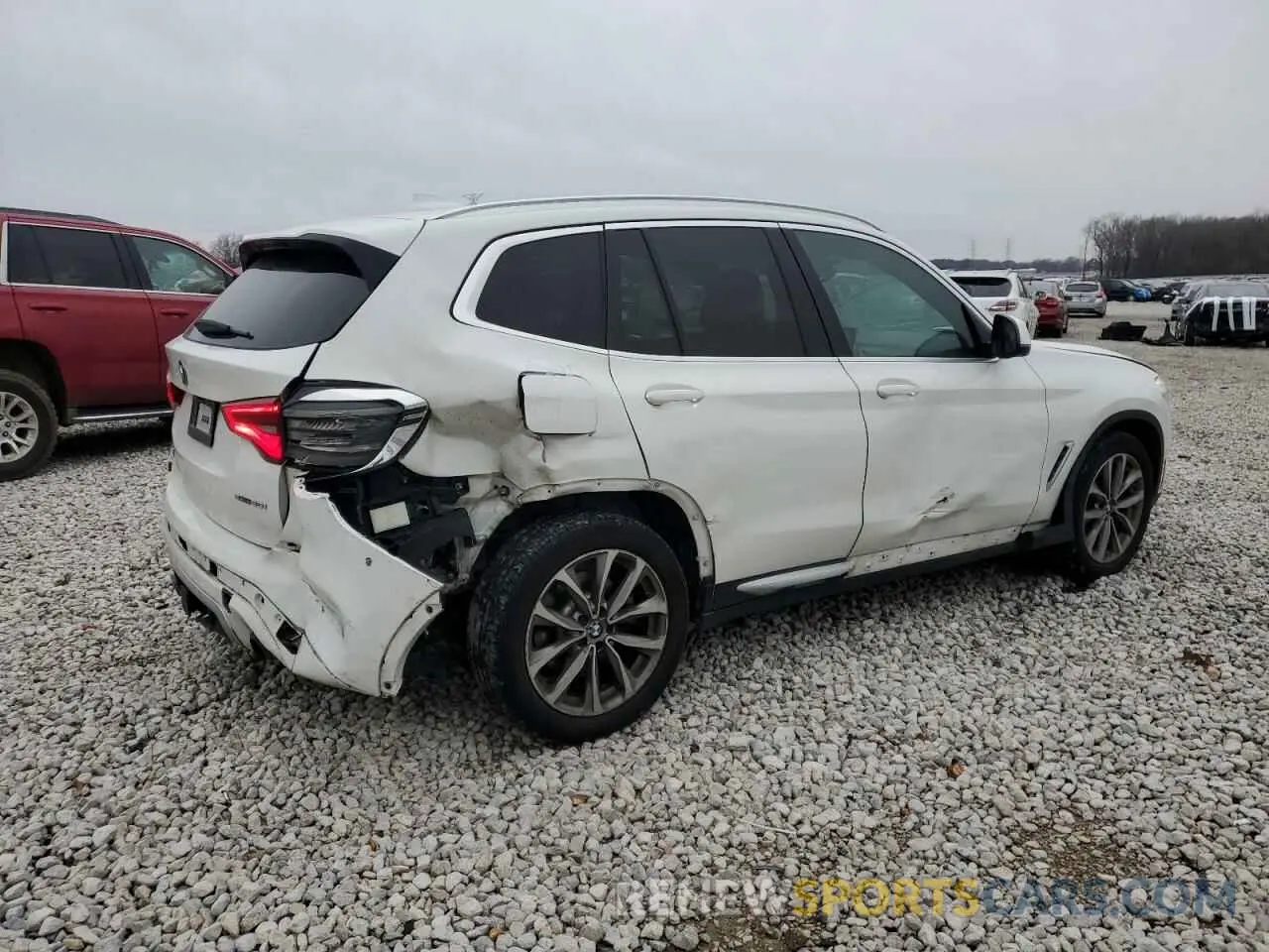 3 Photograph of a damaged car 5UXTR7C5XKLR52636 BMW X3 2019