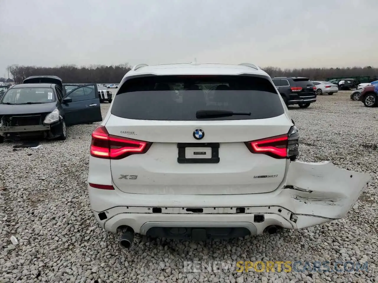 6 Photograph of a damaged car 5UXTR7C5XKLR52636 BMW X3 2019