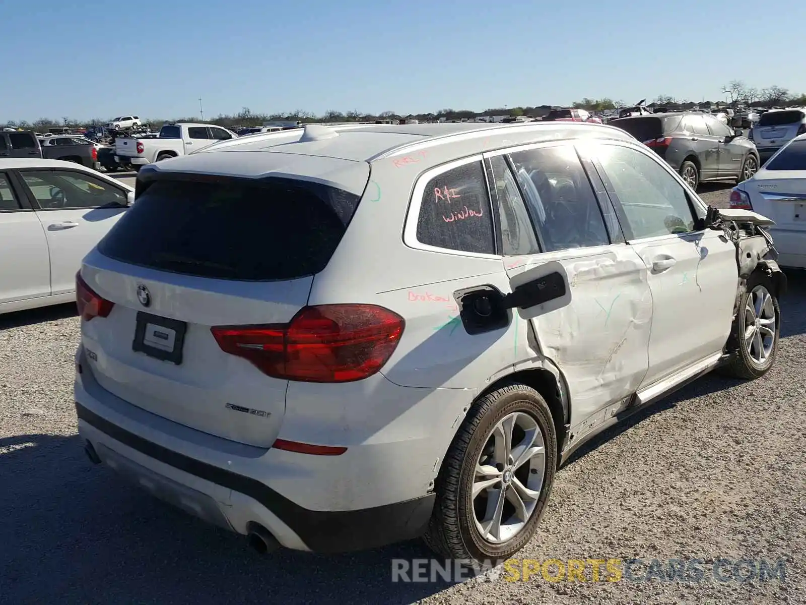 4 Photograph of a damaged car 5UXTR9C50KLD90387 BMW X3 2019