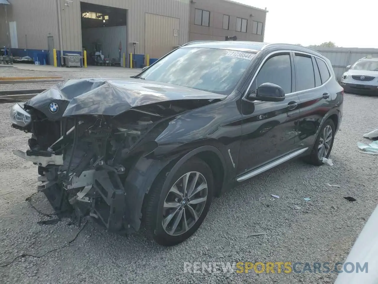 1 Photograph of a damaged car 5UXTR9C50KLD95413 BMW X3 2019