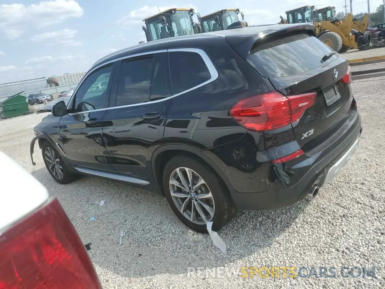 2 Photograph of a damaged car 5UXTR9C50KLD95413 BMW X3 2019