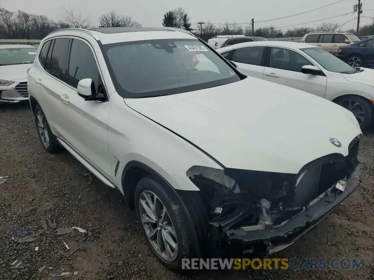 4 Photograph of a damaged car 5UXTR9C50KLD97730 BMW X3 2019