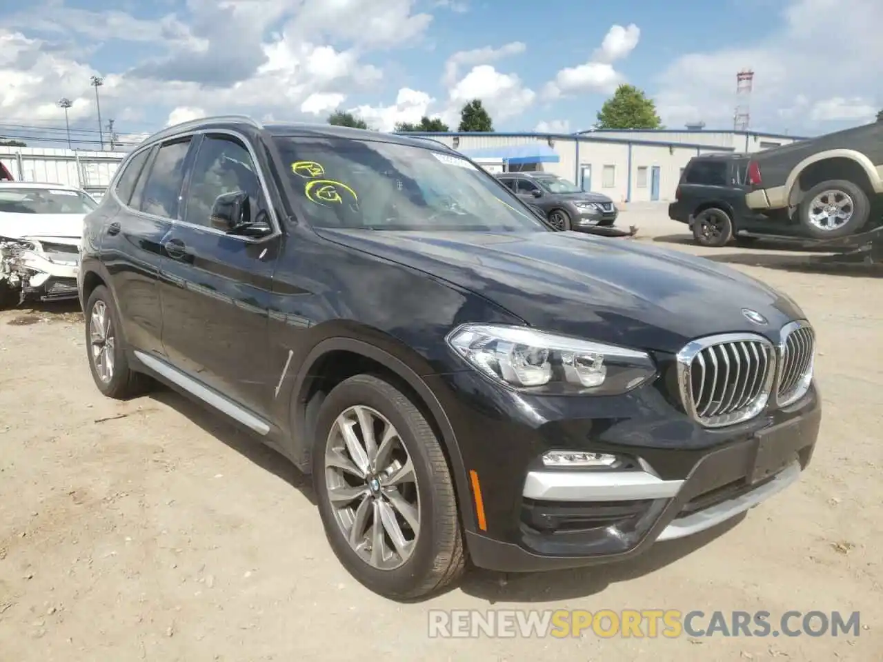 1 Photograph of a damaged car 5UXTR9C50KLE15269 BMW X3 2019