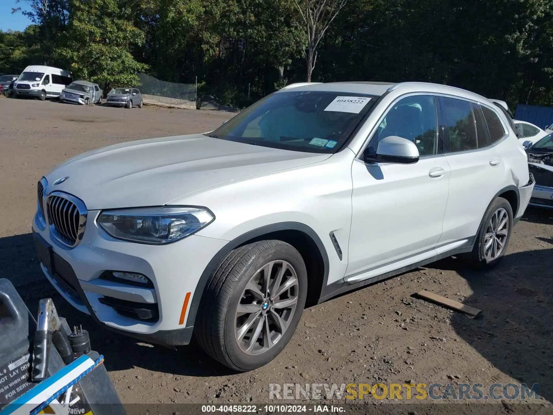 2 Photograph of a damaged car 5UXTR9C50KLE15689 BMW X3 2019