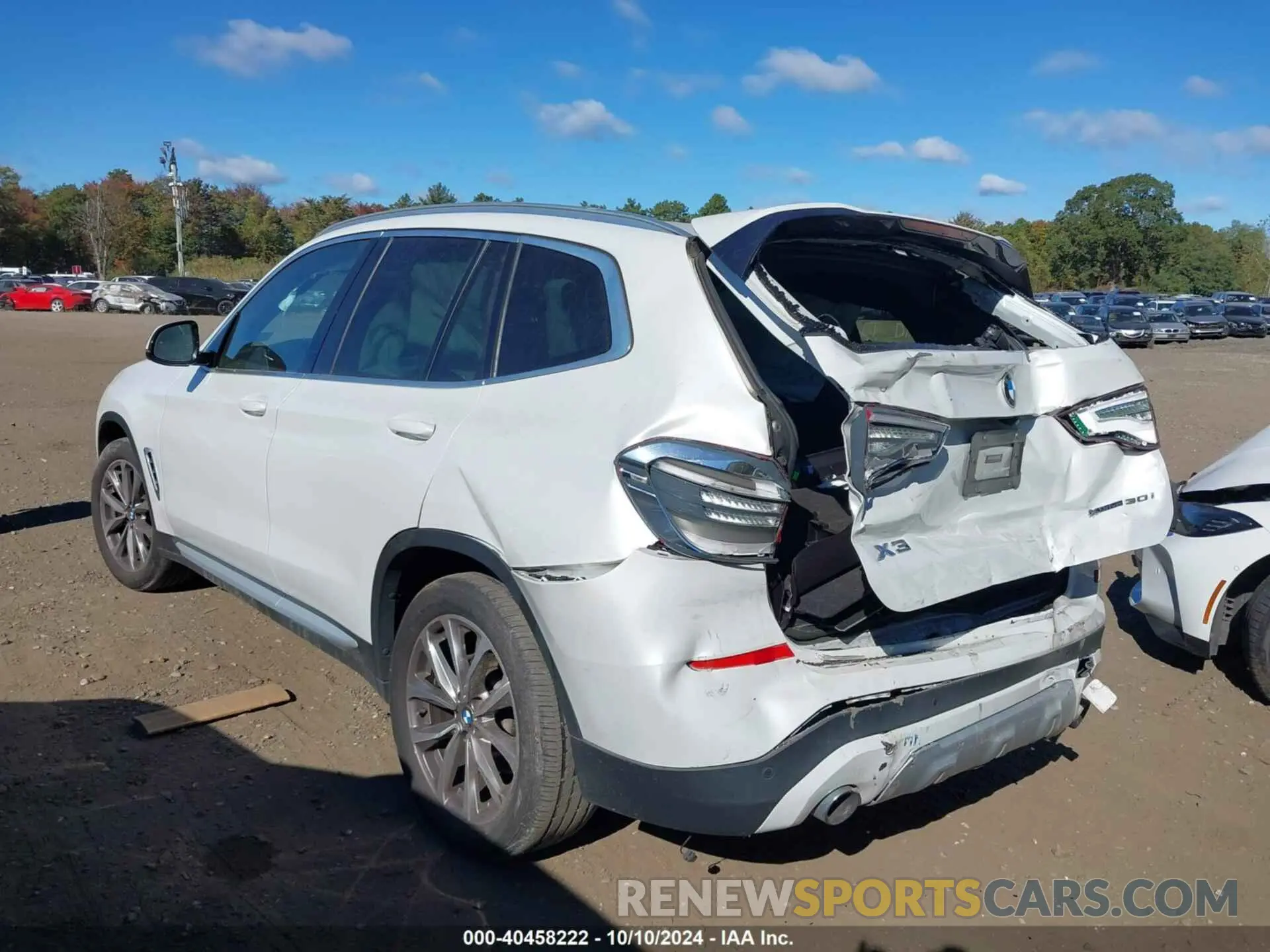 6 Photograph of a damaged car 5UXTR9C50KLE15689 BMW X3 2019