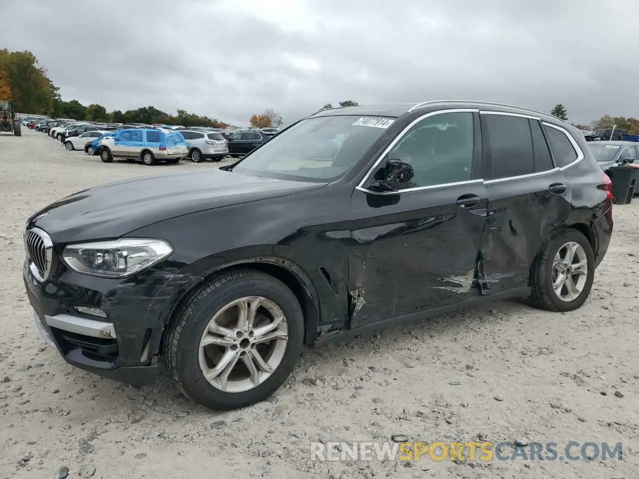 1 Photograph of a damaged car 5UXTR9C50KLP77969 BMW X3 2019