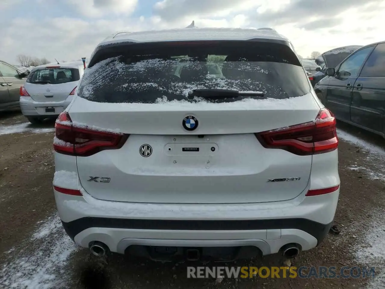 6 Photograph of a damaged car 5UXTR9C50KLP83478 BMW X3 2019