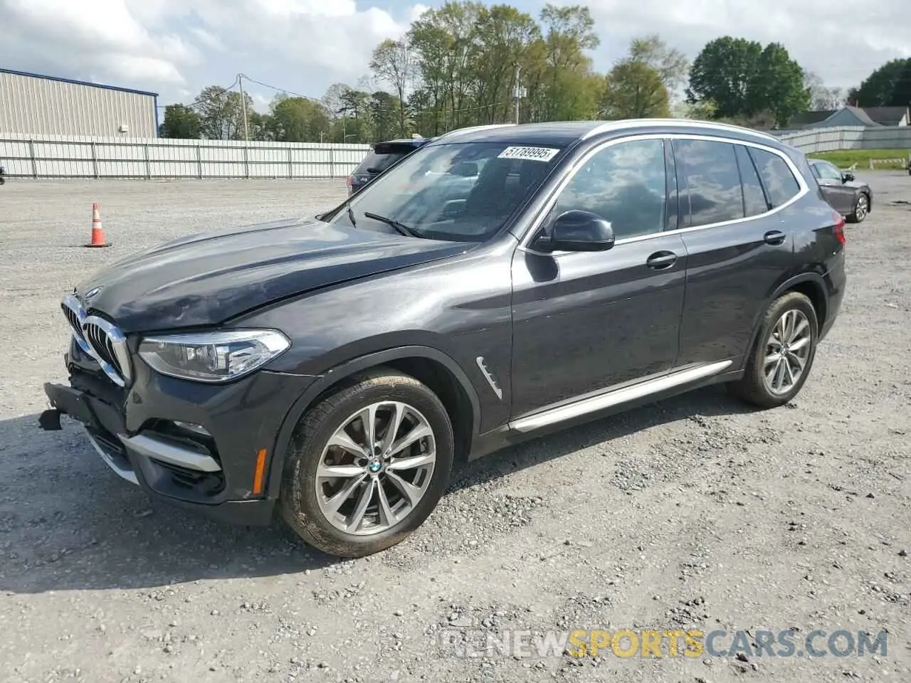 1 Photograph of a damaged car 5UXTR9C50KLP84646 BMW X3 2019