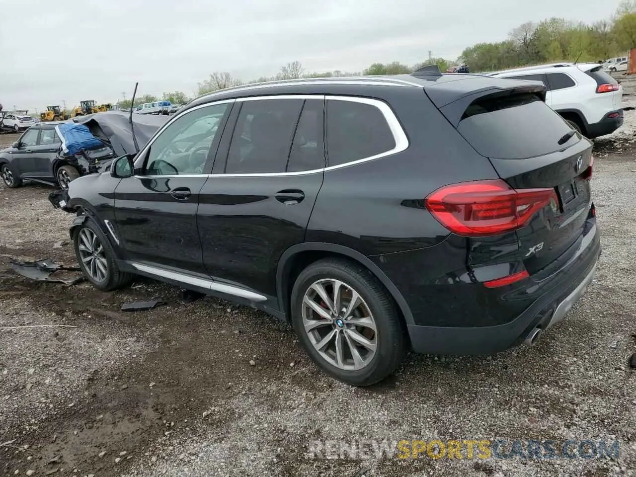2 Photograph of a damaged car 5UXTR9C50KLP87790 BMW X3 2019