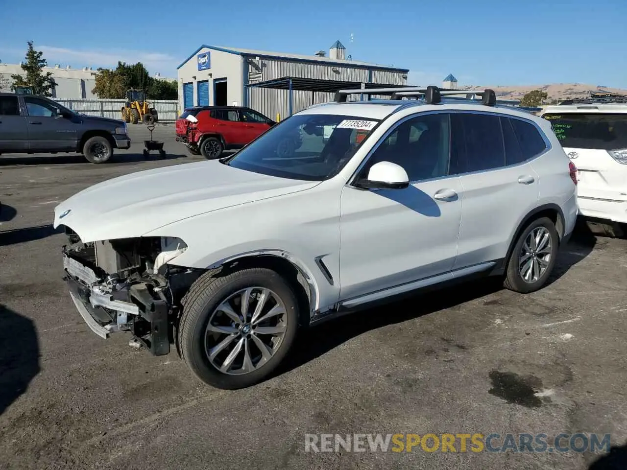 1 Photograph of a damaged car 5UXTR9C50KLP88051 BMW X3 2019