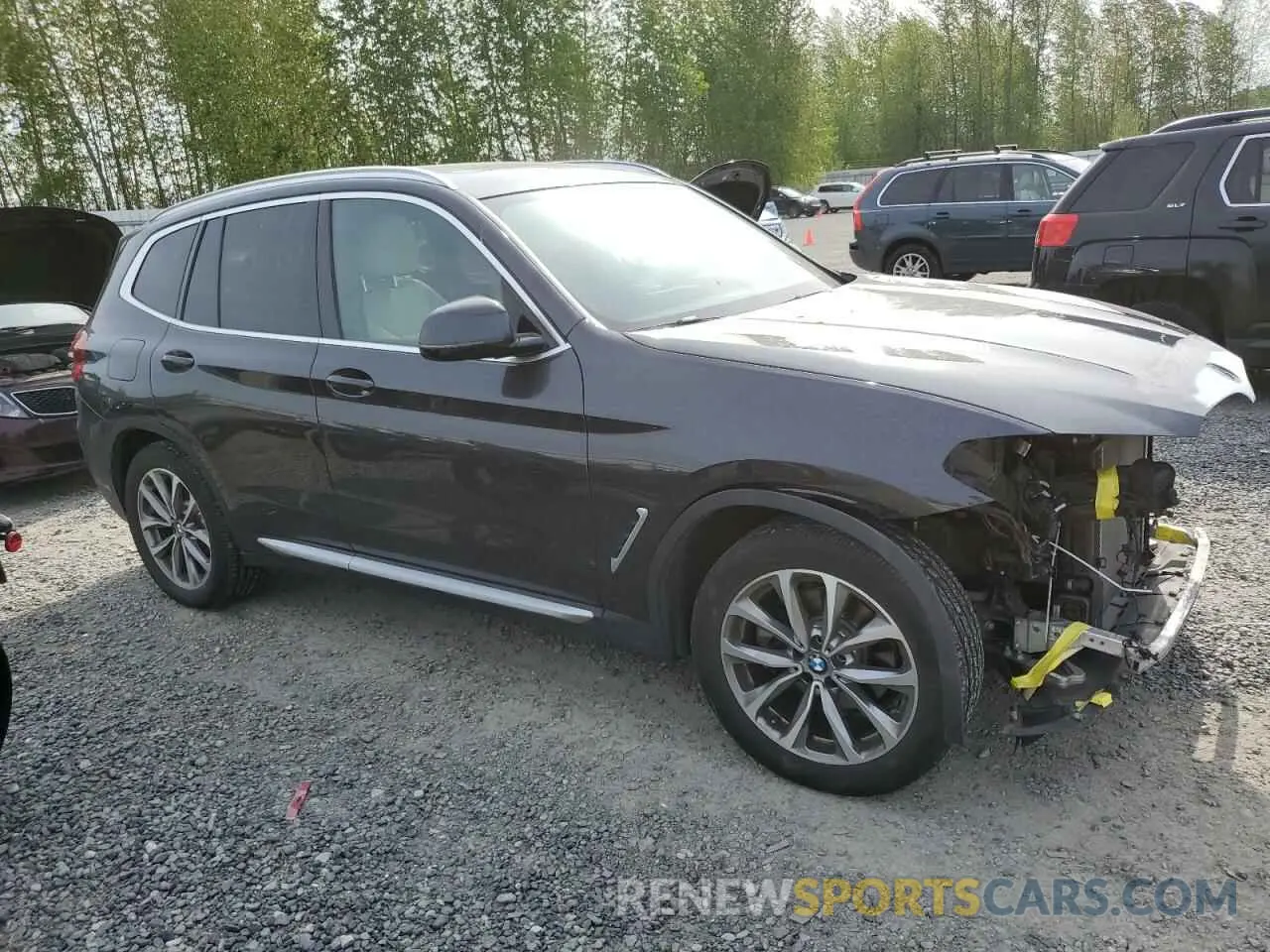 4 Photograph of a damaged car 5UXTR9C50KLP90236 BMW X3 2019