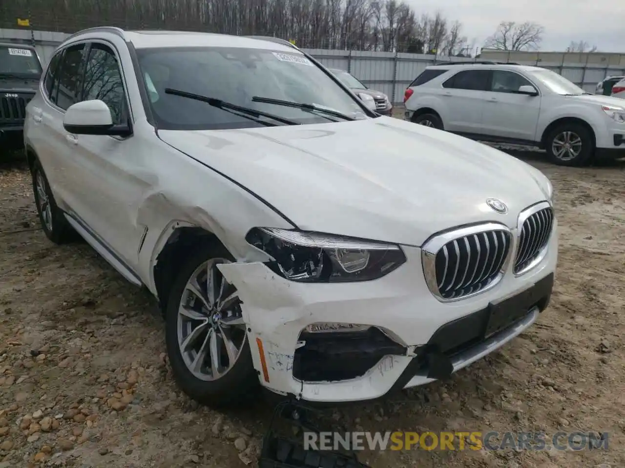 1 Photograph of a damaged car 5UXTR9C50KLP90592 BMW X3 2019