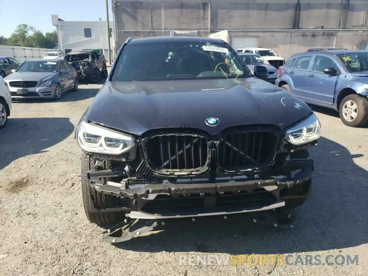 9 Photograph of a damaged car 5UXTR9C50KLR06793 BMW X3 2019