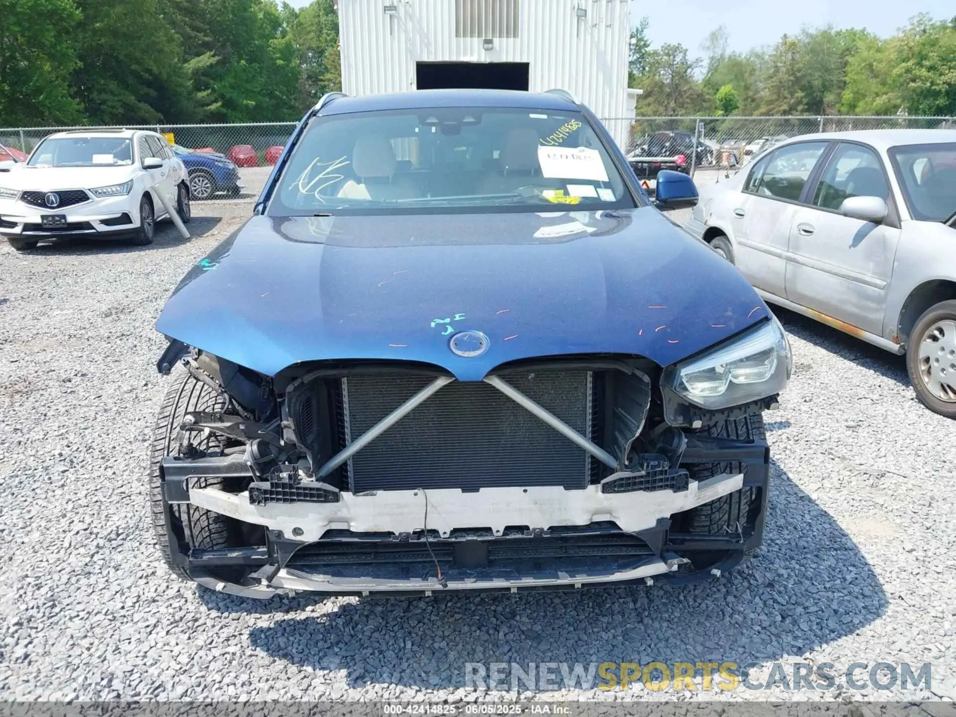 6 Photograph of a damaged car 5UXTR9C51KLD92259 BMW X3 2019