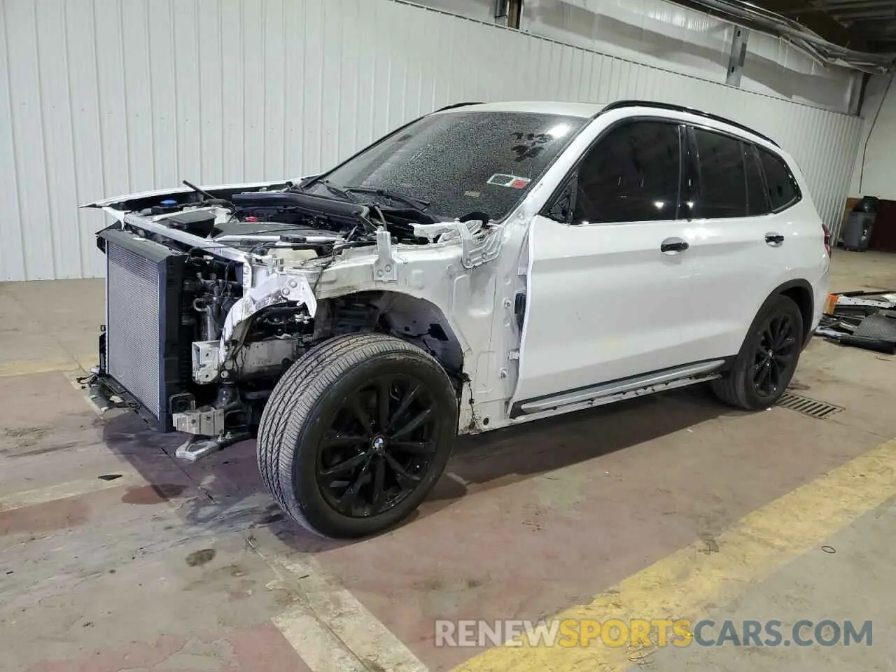 1 Photograph of a damaged car 5UXTR9C51KLD92732 BMW X3 2019