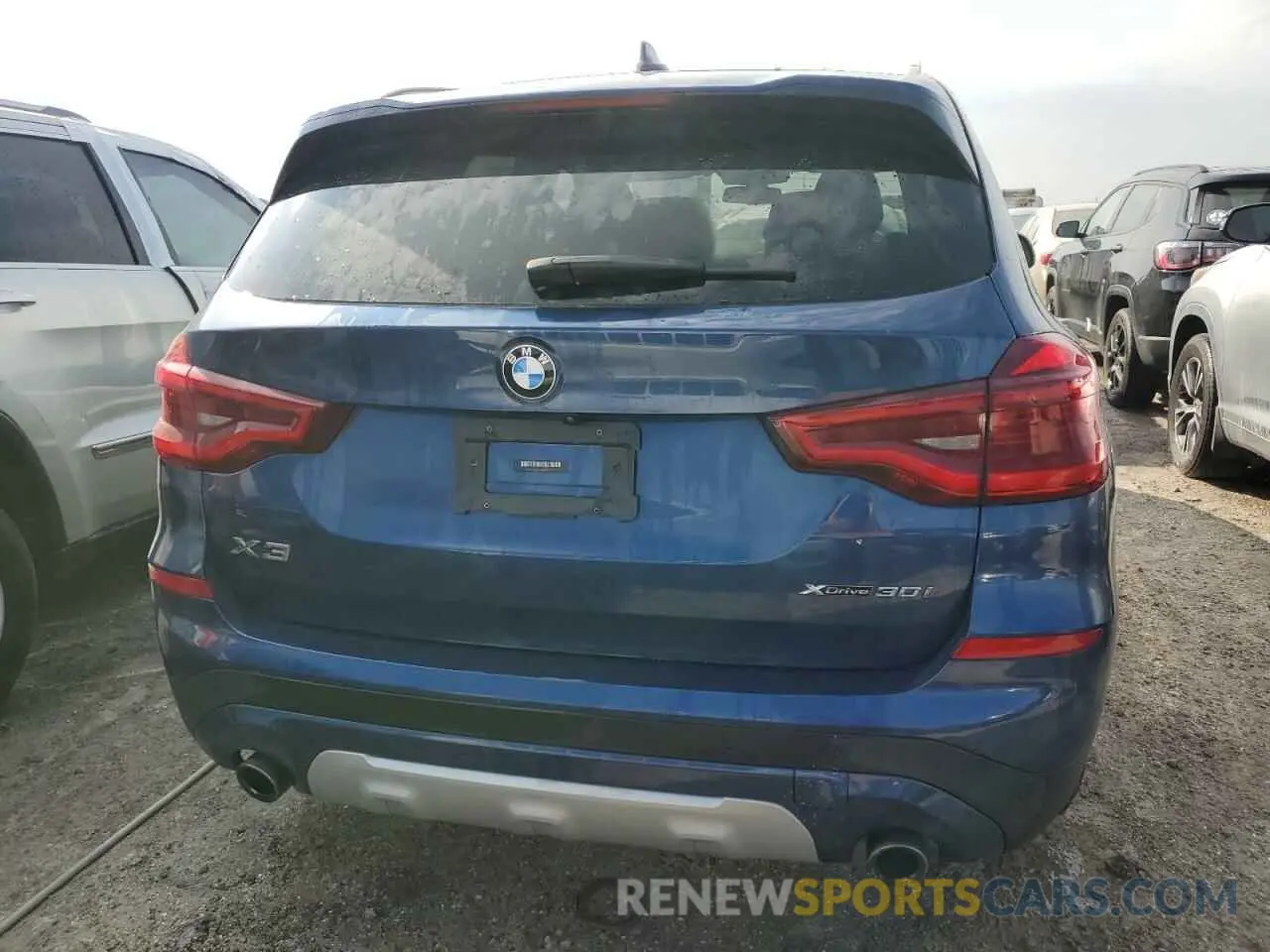 6 Photograph of a damaged car 5UXTR9C51KLD95971 BMW X3 2019