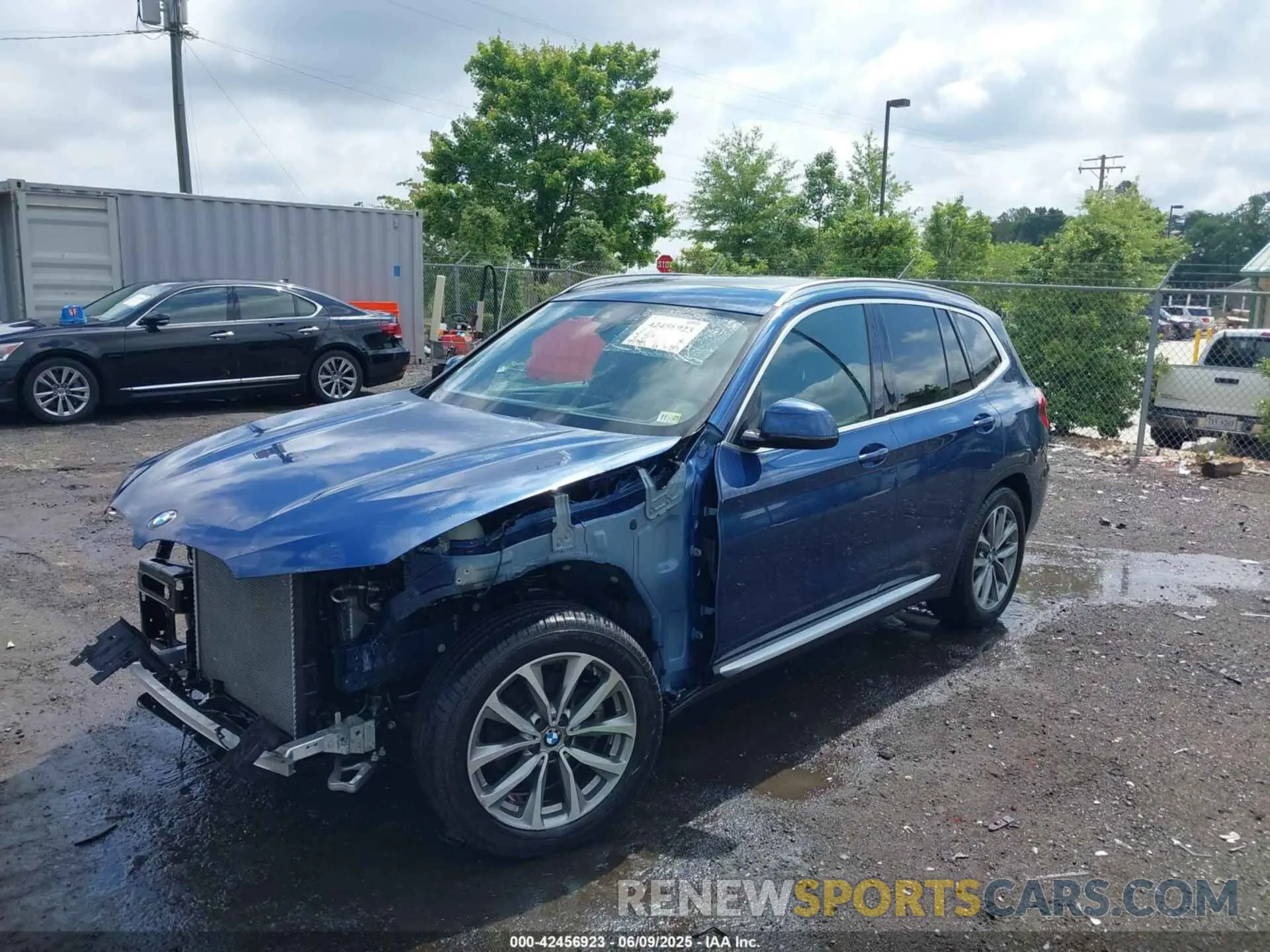2 Photograph of a damaged car 5UXTR9C51KLD96652 BMW X3 2019