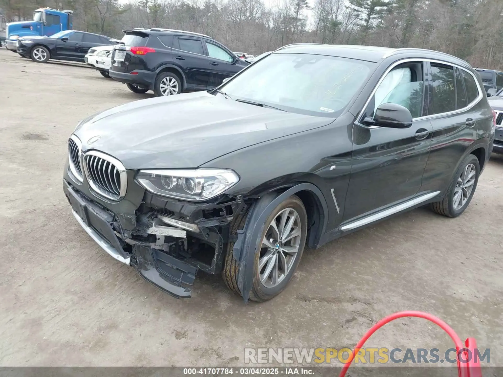 2 Photograph of a damaged car 5UXTR9C51KLD98868 BMW X3 2019