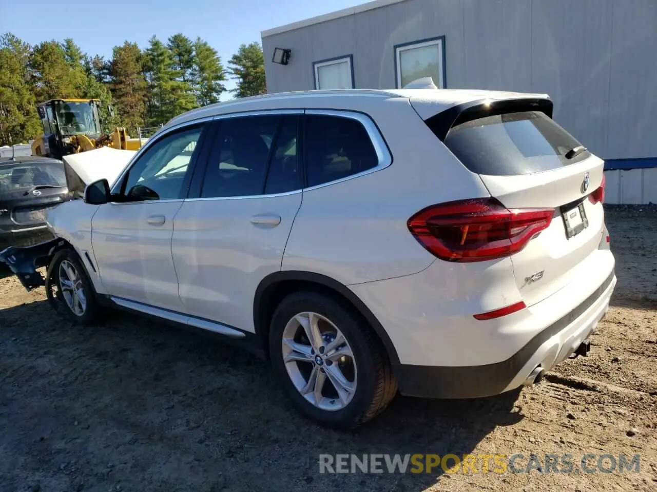 2 Photograph of a damaged car 5UXTR9C51KLE12302 BMW X3 2019