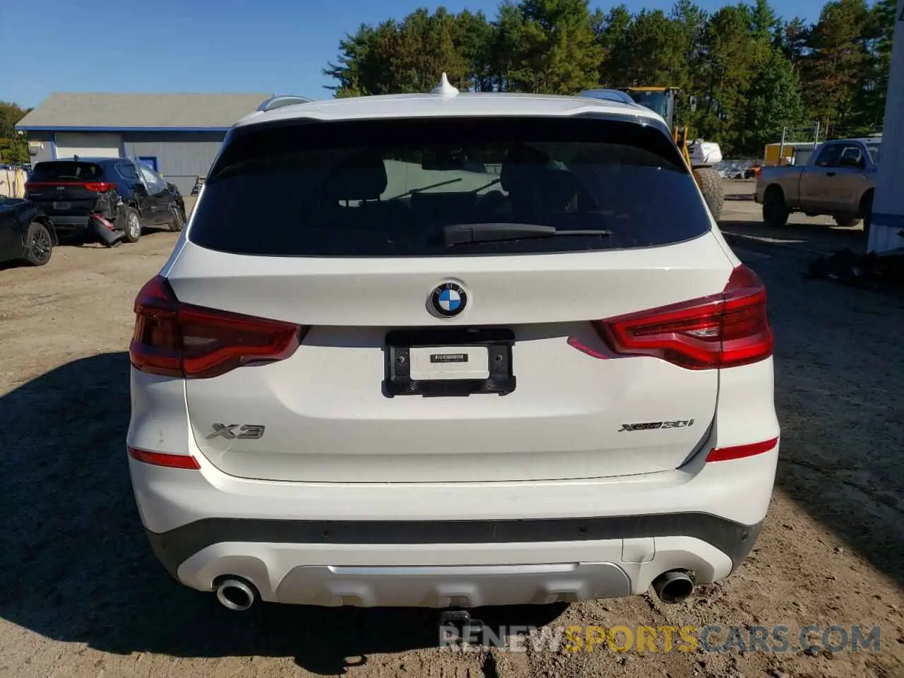 6 Photograph of a damaged car 5UXTR9C51KLE12302 BMW X3 2019