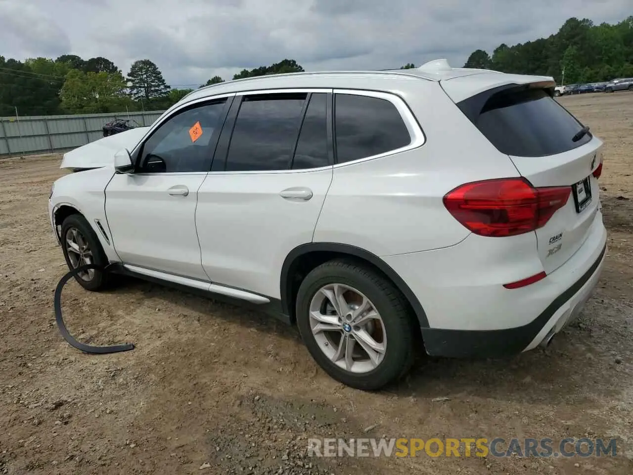 2 Photograph of a damaged car 5UXTR9C51KLP93386 BMW X3 2019