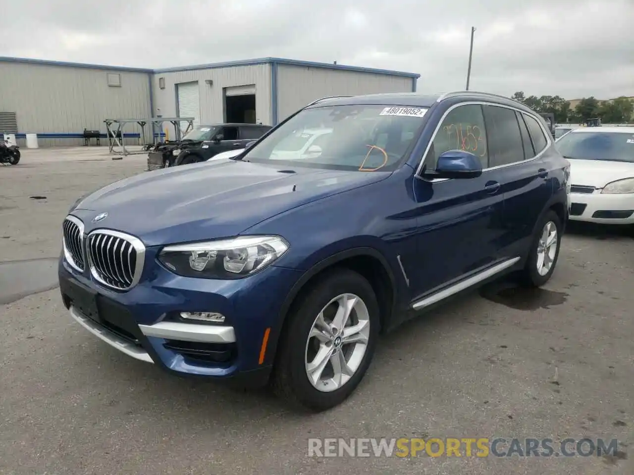 2 Photograph of a damaged car 5UXTR9C51KLP95011 BMW X3 2019