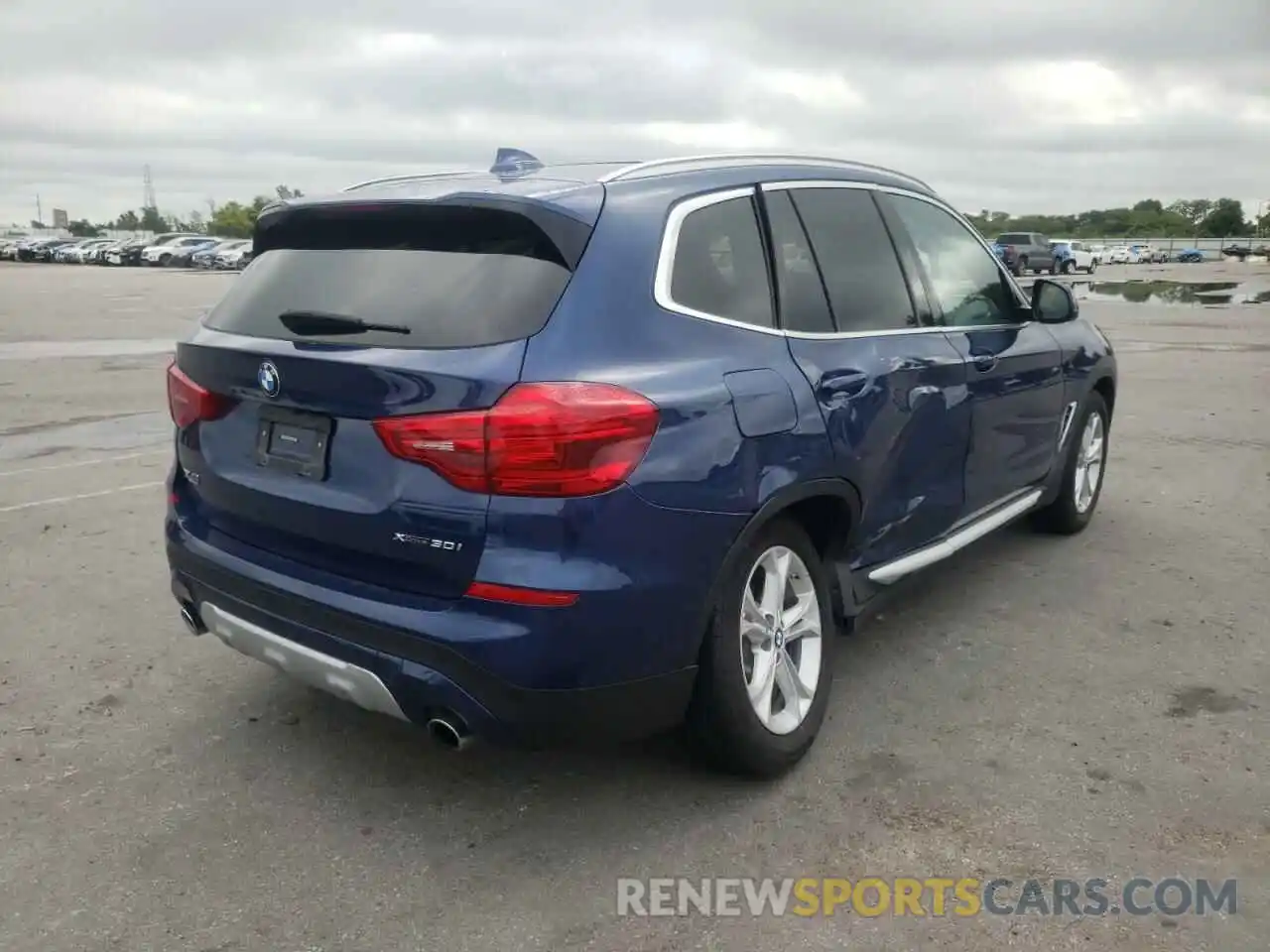 4 Photograph of a damaged car 5UXTR9C51KLP95011 BMW X3 2019