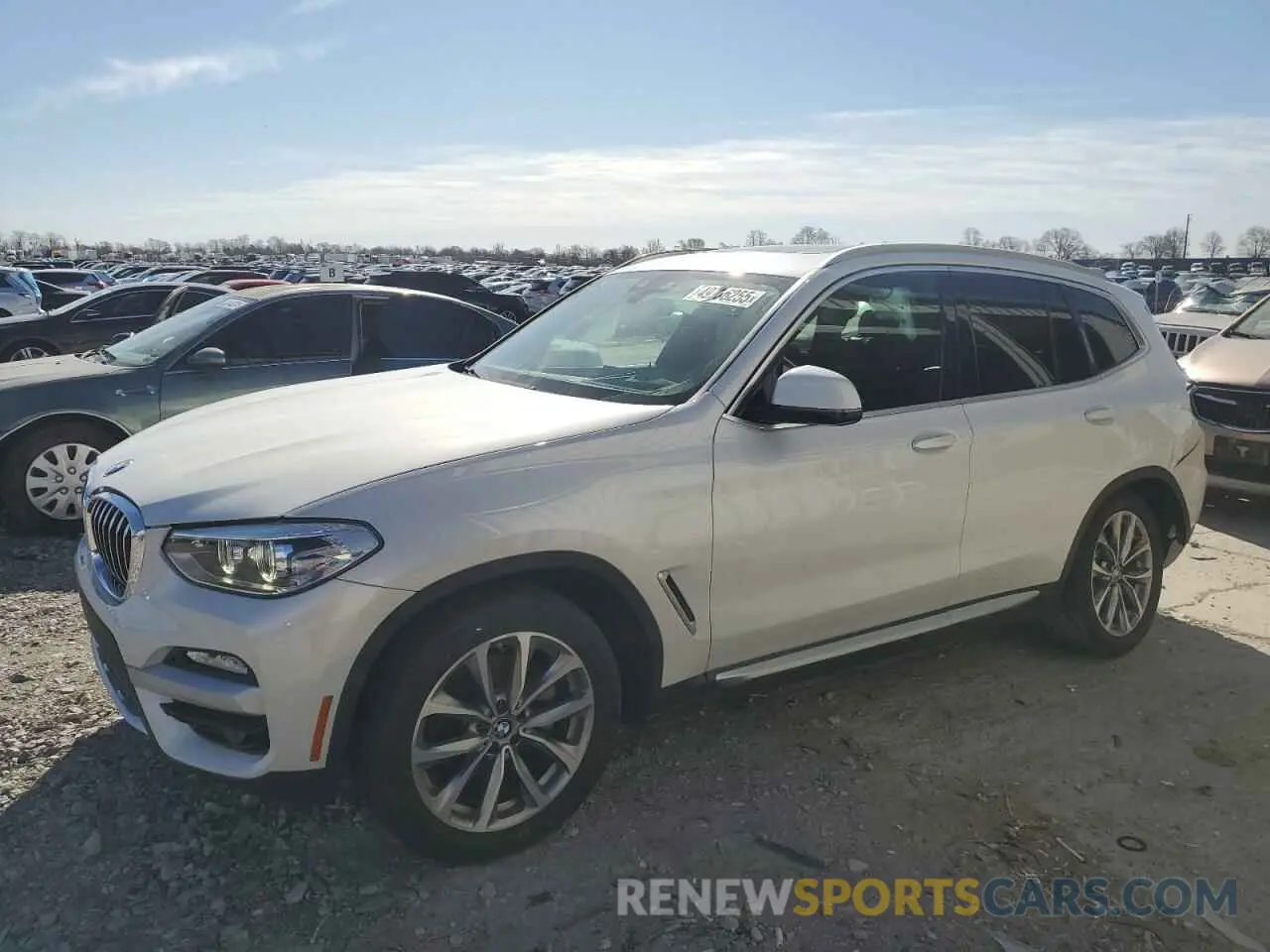 1 Photograph of a damaged car 5UXTR9C51KLR06754 BMW X3 2019
