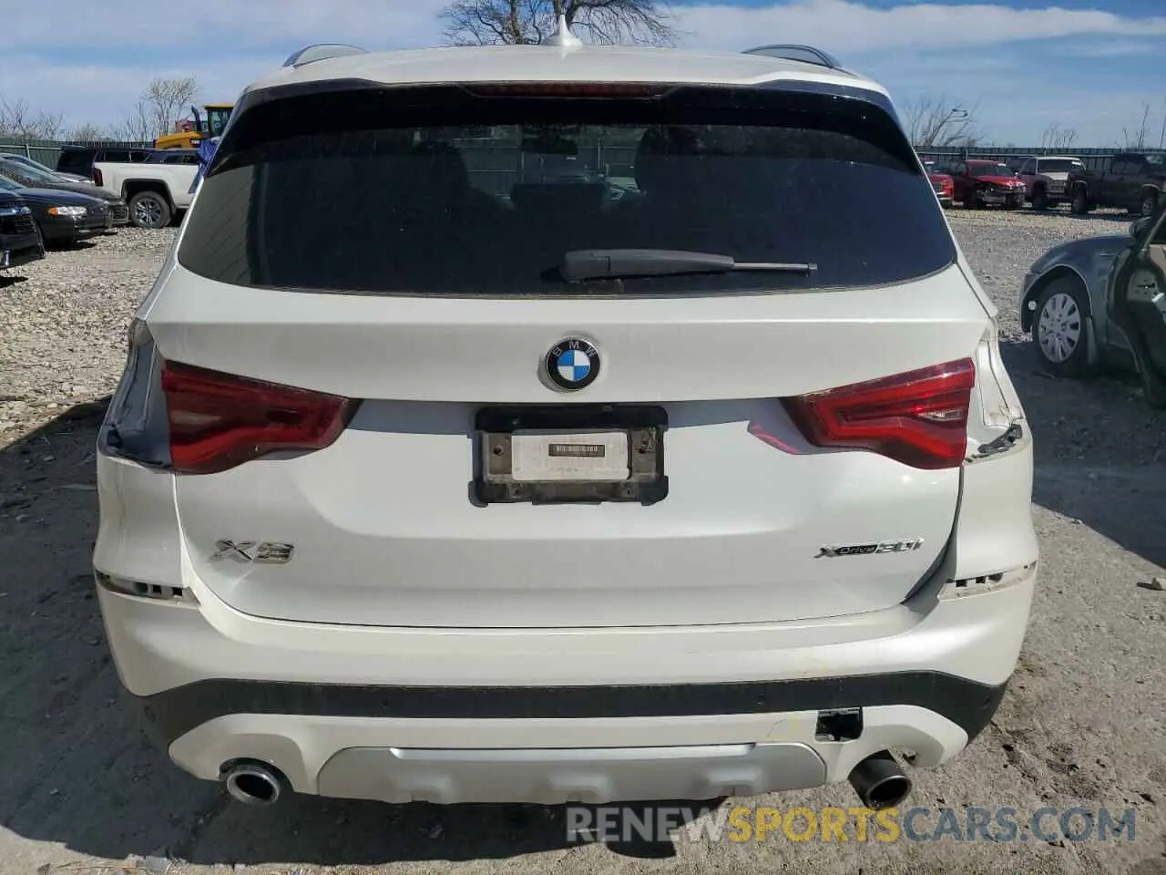 6 Photograph of a damaged car 5UXTR9C51KLR06754 BMW X3 2019