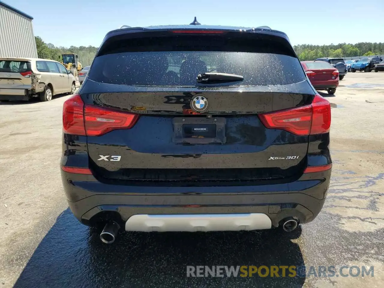 6 Photograph of a damaged car 5UXTR9C52KLD90830 BMW X3 2019