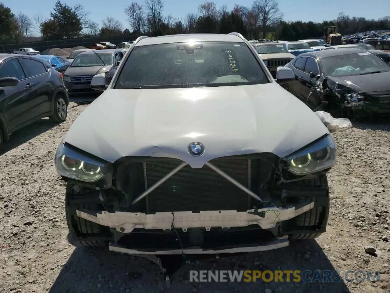 5 Photograph of a damaged car 5UXTR9C52KLD94165 BMW X3 2019