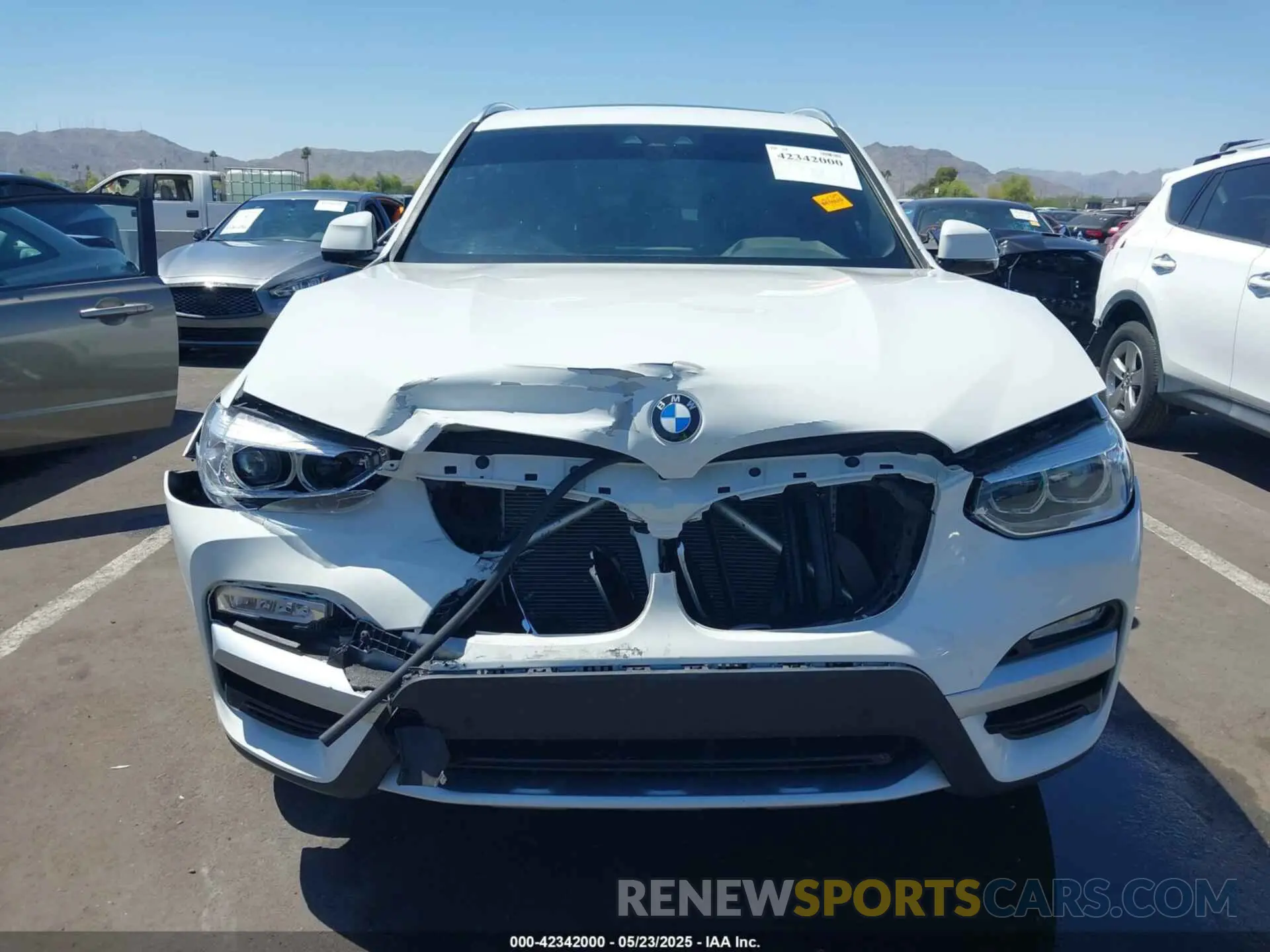 6 Photograph of a damaged car 5UXTR9C52KLE13877 BMW X3 2019