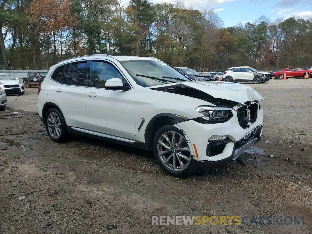 4 Photograph of a damaged car 5UXTR9C52KLE17606 BMW X3 2019