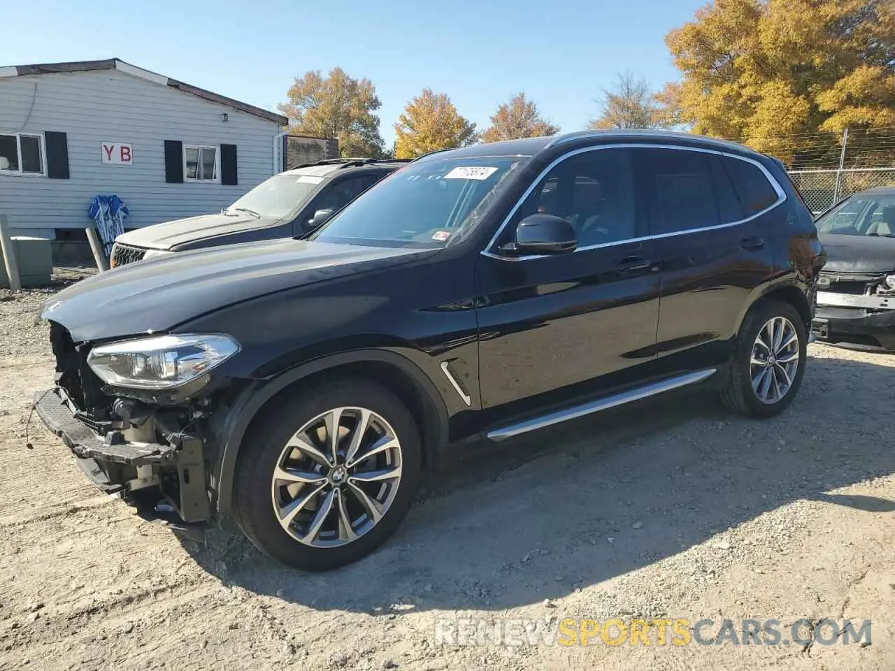1 Photograph of a damaged car 5UXTR9C52KLP83496 BMW X3 2019