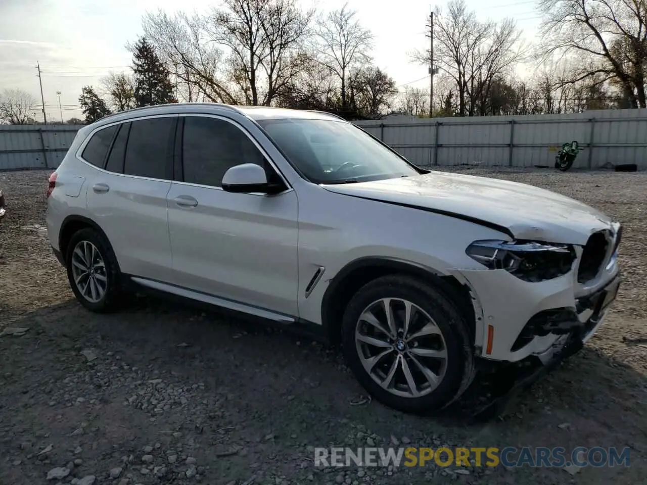 4 Photograph of a damaged car 5UXTR9C52KLP87600 BMW X3 2019