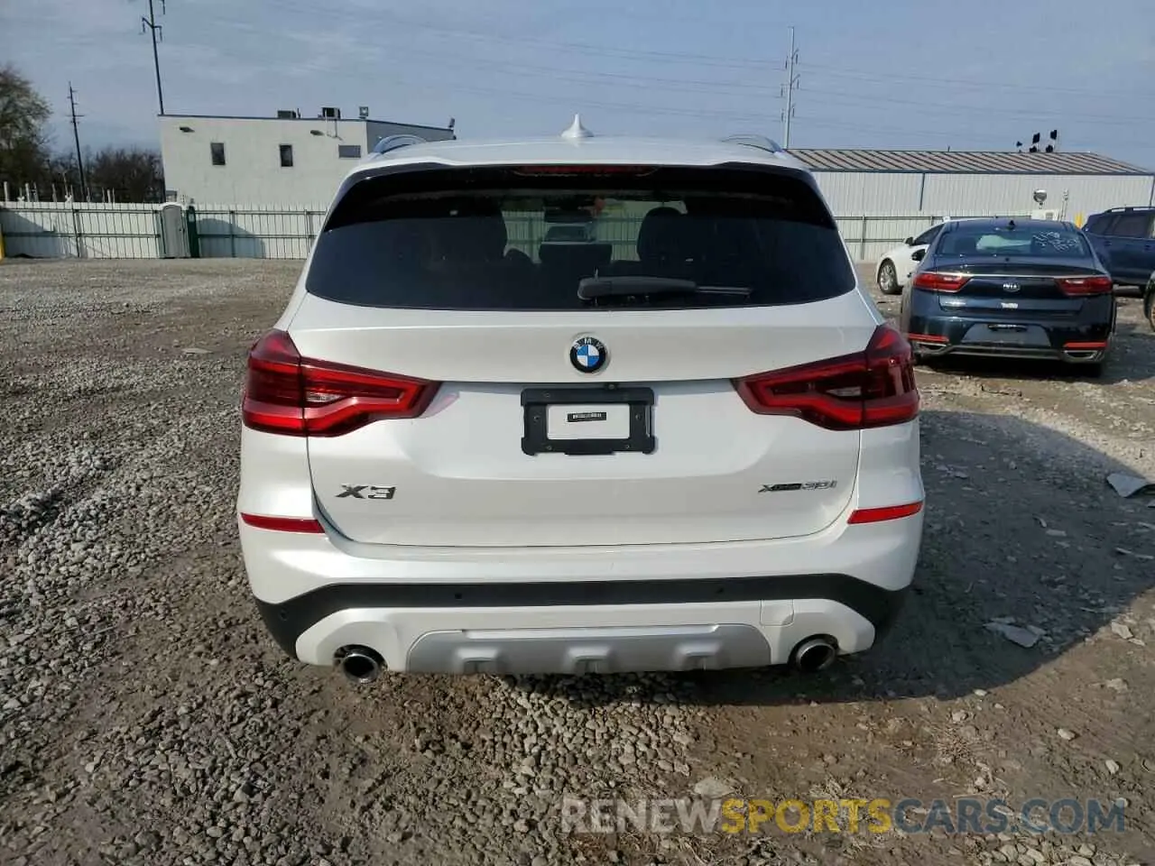 6 Photograph of a damaged car 5UXTR9C52KLP87600 BMW X3 2019