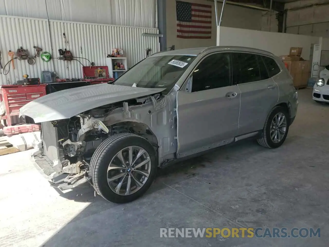 1 Photograph of a damaged car 5UXTR9C52KLP88777 BMW X3 2019