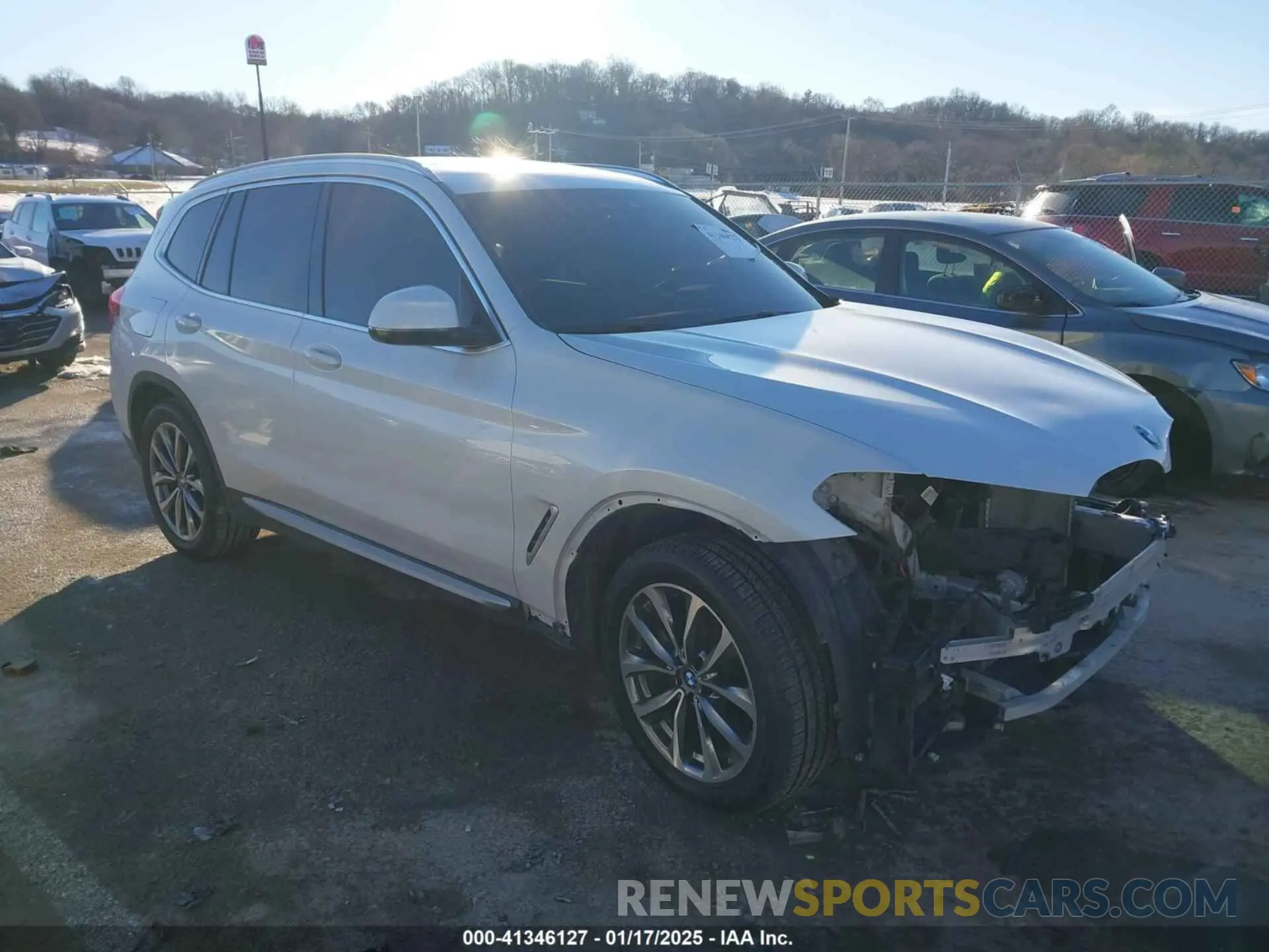 1 Photograph of a damaged car 5UXTR9C52KLP90836 BMW X3 2019