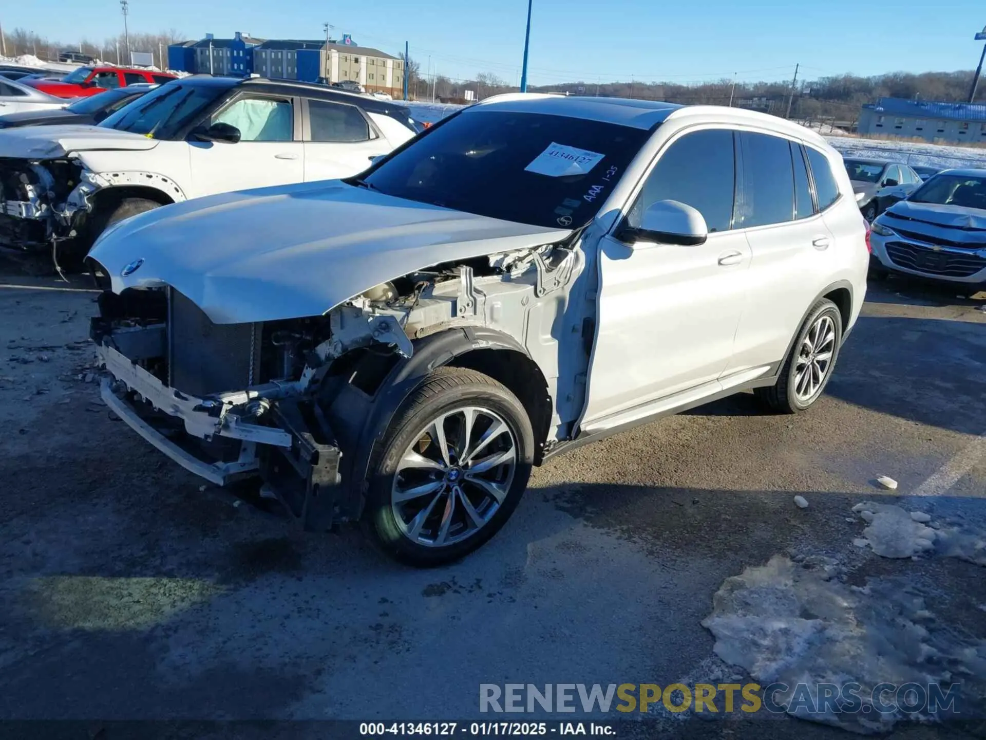 2 Photograph of a damaged car 5UXTR9C52KLP90836 BMW X3 2019