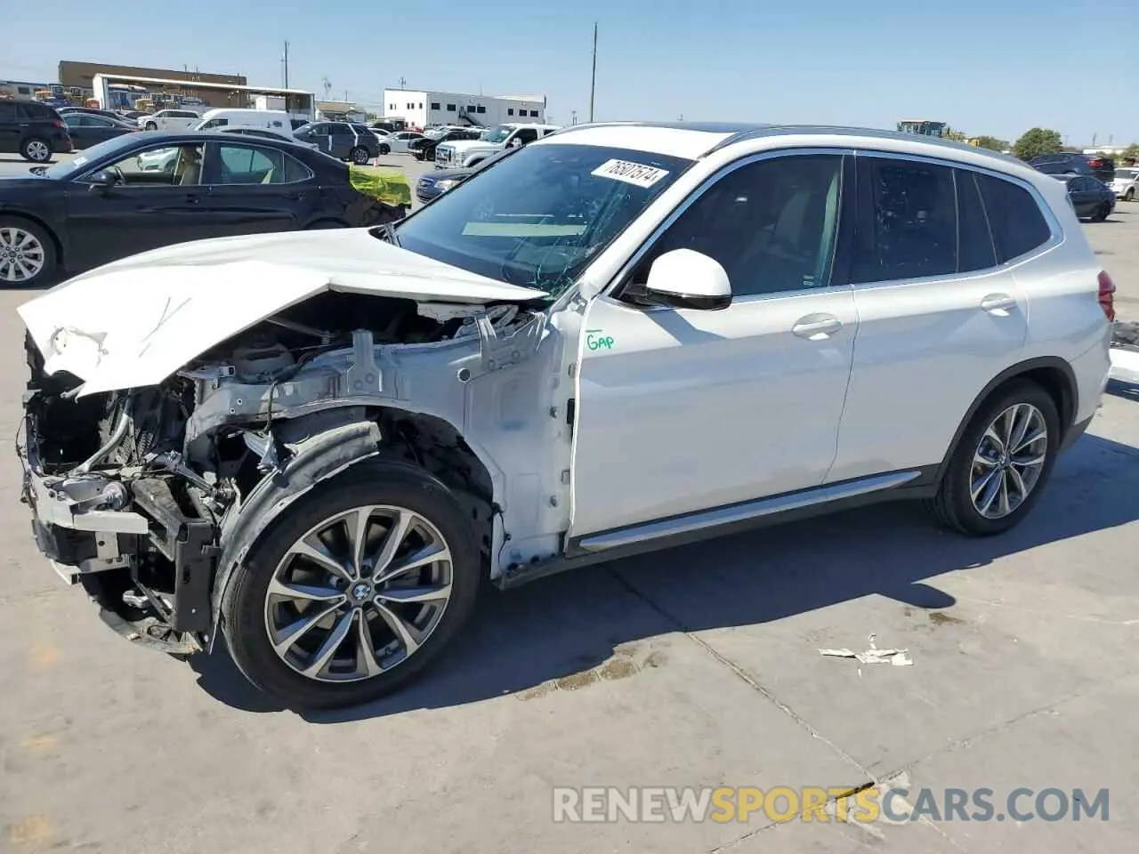 1 Photograph of a damaged car 5UXTR9C52KLP92876 BMW X3 2019