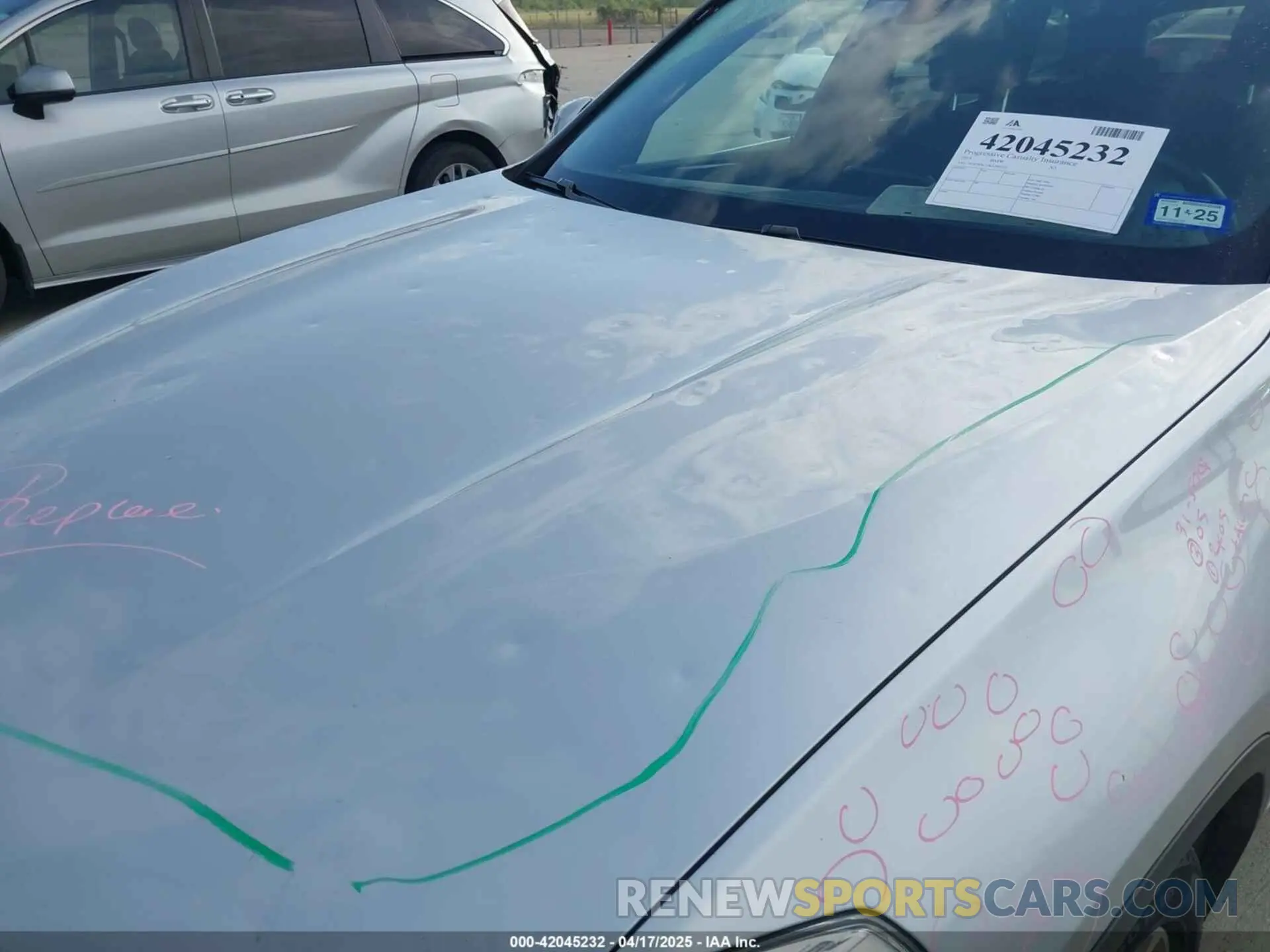 6 Photograph of a damaged car 5UXTR9C52KLP95275 BMW X3 2019