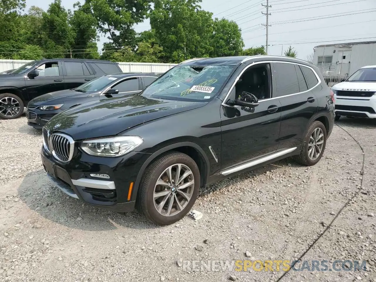 1 Photograph of a damaged car 5UXTR9C52KLP95681 BMW X3 2019