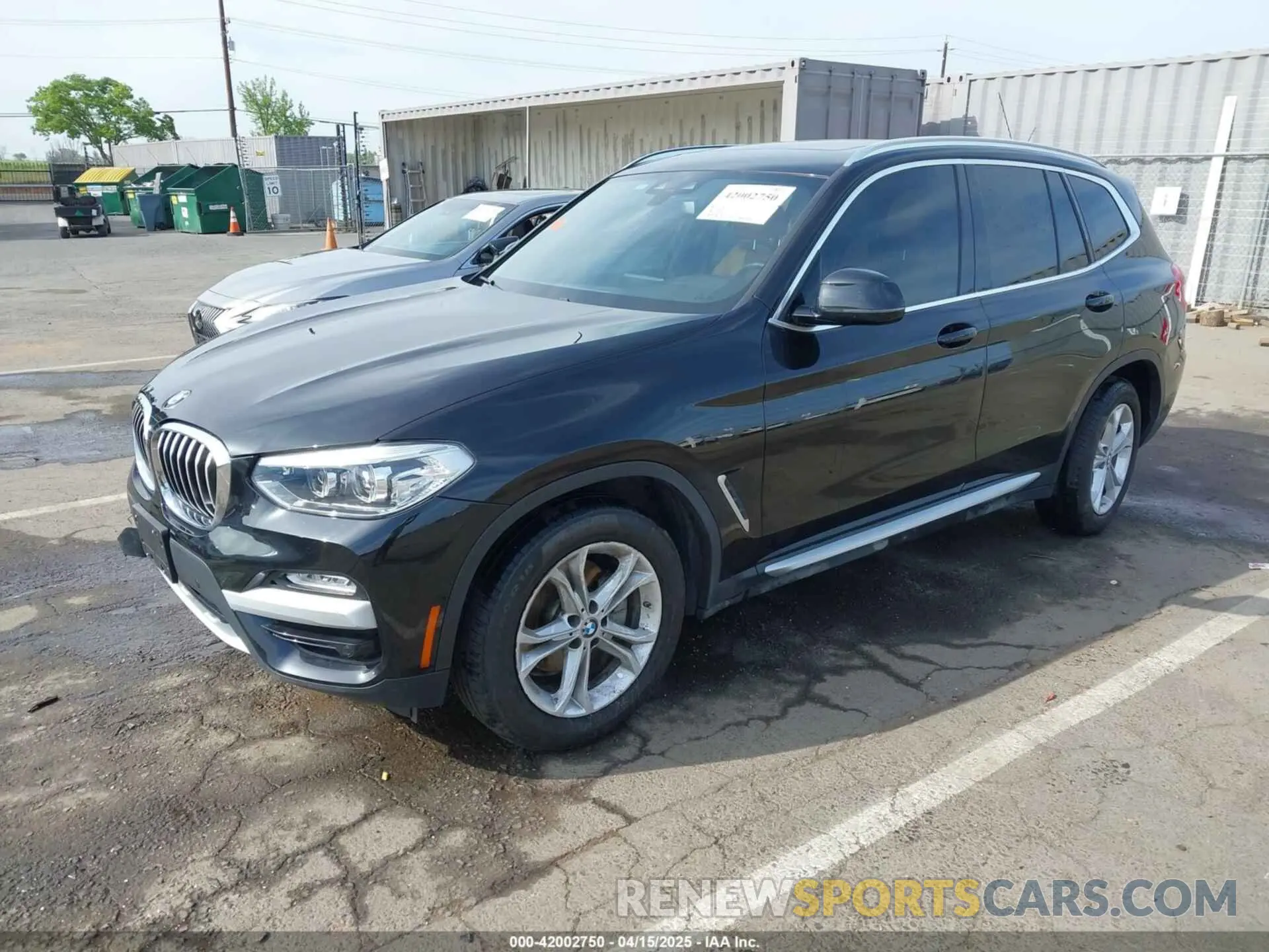 2 Photograph of a damaged car 5UXTR9C52KLR11316 BMW X3 2019