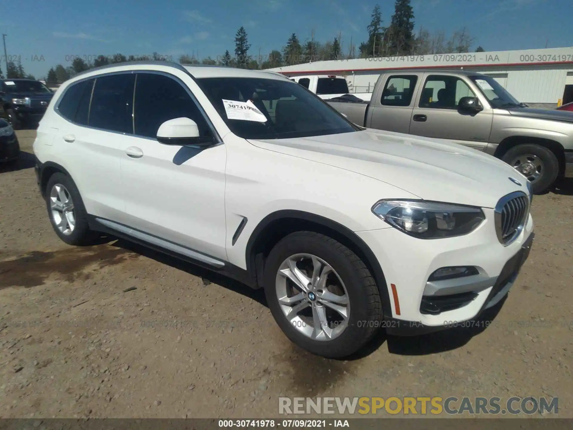 1 Photograph of a damaged car 5UXTR9C53KLD90352 BMW X3 2019