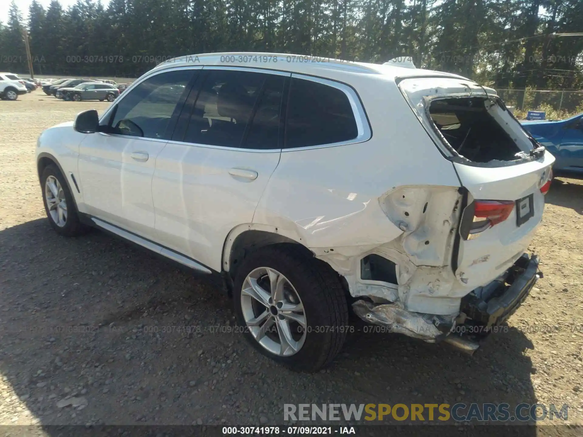 3 Photograph of a damaged car 5UXTR9C53KLD90352 BMW X3 2019